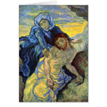 Pietà (after Delacroix) 1889, Vincent Van Gogh Greeting Card