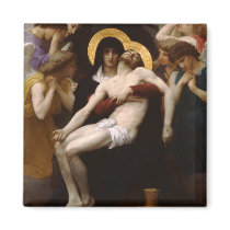 pieta Jesus Christ and Virgin Mary Fridge Magnets