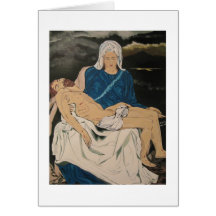 Pieta study notecard