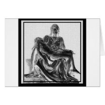 Pieta Tone Greeting Cards