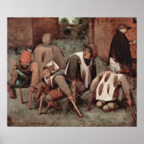 Pieter Bruegel-Cripples Print