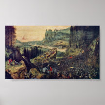 Pieter Bruegel the Elder - Suicide of Saul Posters