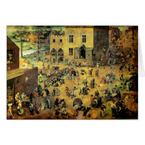 Pieter Bruegel's "Children’s Games" - 1560