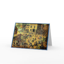 Pieter Bruegel's "Children’s Games" - 1560