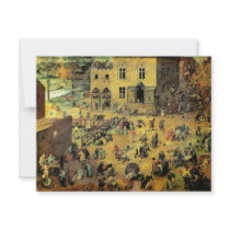 Pieter Bruegel's "Children’s Games" - 1560