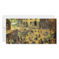 Pieter Bruegel's "Children’s Games" - 1560