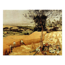 Pieter Bruegel's The Harvesters (1565) Invites