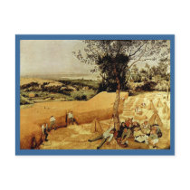 Pieter Bruegel's The Harvesters (1565)