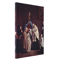 Pietro Longhi - Baptism Canvas Prints