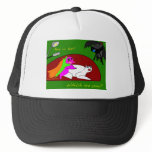pig and sheep mesh hat