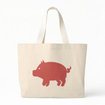 Pig Tote Bags