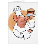 Pig BBQ Card