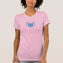 pig_blue3 tee シャツ