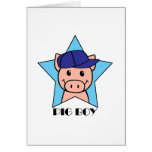Pig Boy Greeting Card