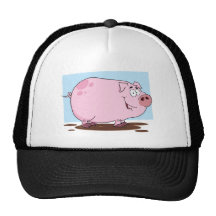 Pig Cartoon Character Hats