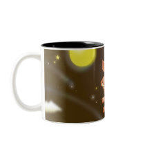 Pig flying in the sky mugs