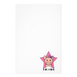 Pig Girl Custom Stationery