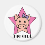 Pig Girl Magnets