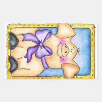 pig in a box stickers