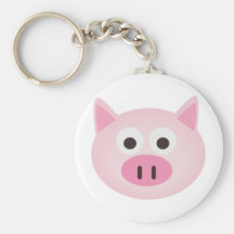 Pig Keychain