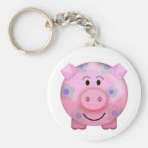 Pig Keychain