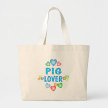 PIG LOVER TOTE BAG
