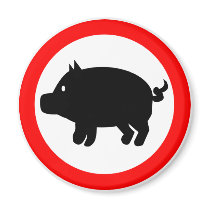 Pig Refrigerator Magnets