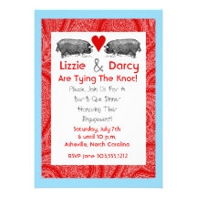 Pig Pickin' Save The Date Cards Personalized Announcements