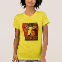 Pig Pork Ham Le Lyonnais Vintage Food Ad Art T-shirt