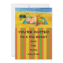 Pig Roast Invitation