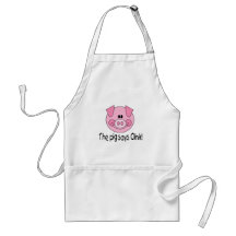 Pig Says Oink Apron