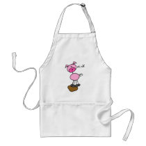 Pig Says Oink T-shirts and Gifts Aprons