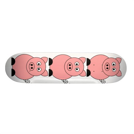 Pig Skateboard