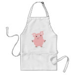 Pig standing up apron