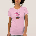 Pig Stick Figure Farm Animal Shirt