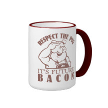 PIG TO BACON mug - choose style & colour