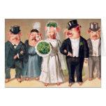 Pig Wedding Greeting Cards