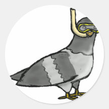Pigeon de scaphandre adhésifs