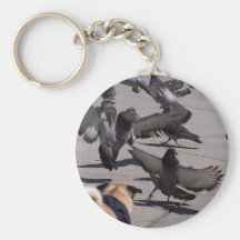 Pigeon Key Chain