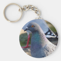 Pigeon Keychain