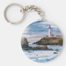Pigeon Point Lighthouse Keychain