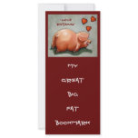 PIGGY: BIG FAT BOOKMARK: RACK CARD
