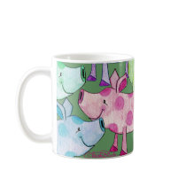 Piggy Collage Coffee Mug