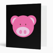 Piggy Face Binder
