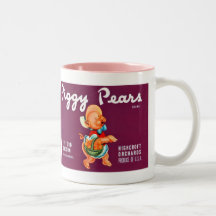 Piggy Pears Coffee Mugs