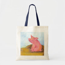Piggy Pinkles / Grocery Totebag