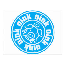 Piggy Postcard