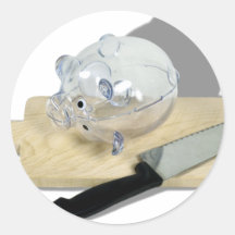 PiggyBankCuttingBoard092110 Sticker