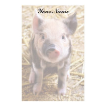 Piglet Personalized Stationery