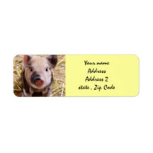 Piglet Return Address Labels